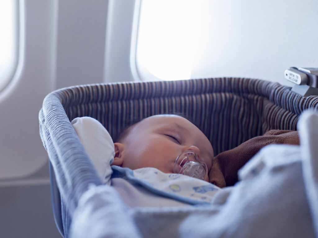 Traveling with a Newborn by Plane