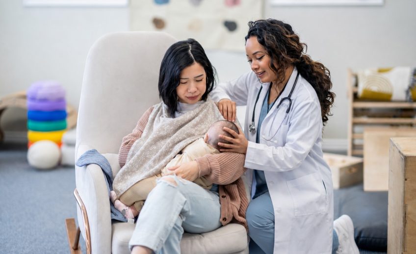 Breastfeeding support for the mother